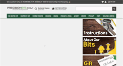Desktop Screenshot of precisionbits.com